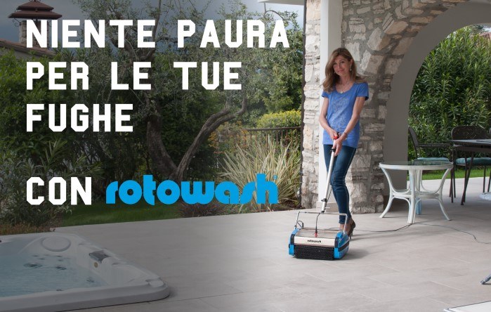 <p>Rotowash è eccezionale nella pulizia di qualsiasi superificie da esterni e porticati.</p>